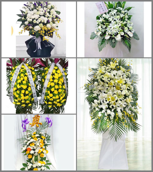 河南许昌市白事花篮预定